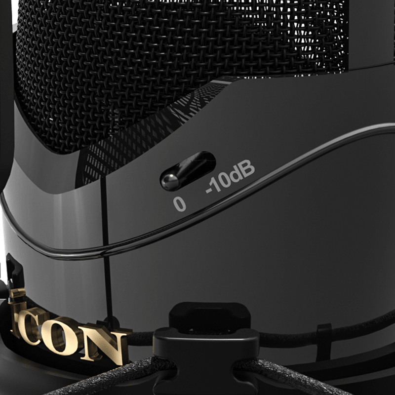 Icon Pro Audio Nova 3 c/shockmount grabacion estudio