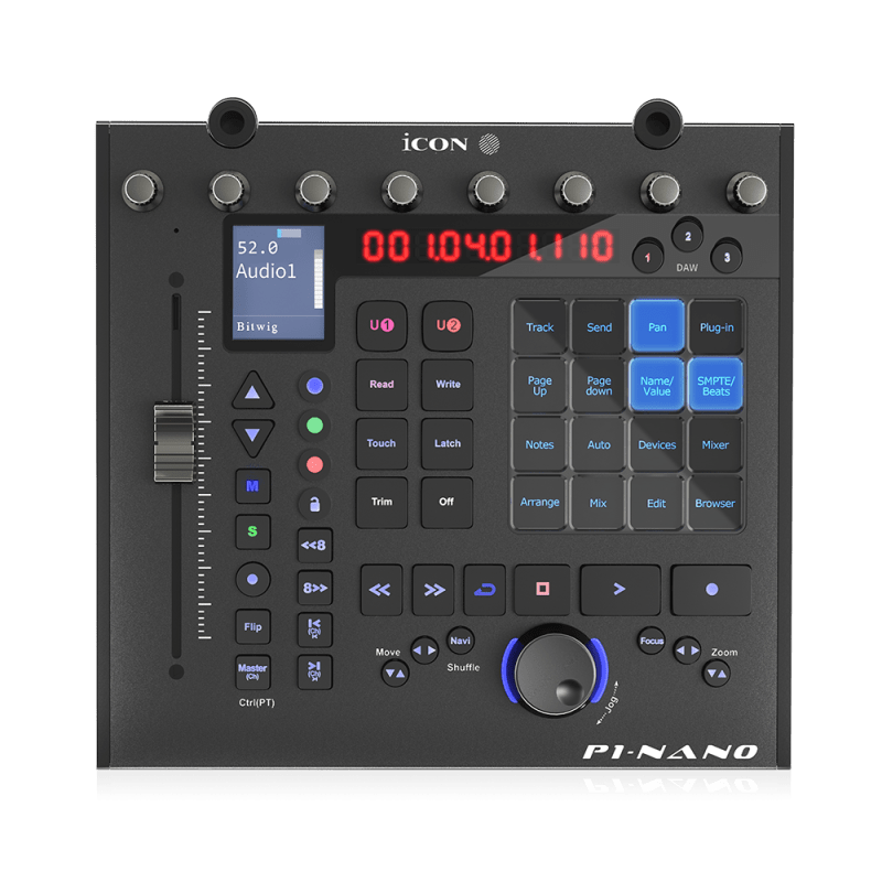 Controlador DAW P1 Nano iCON con Fader Motorizado y Pantalla