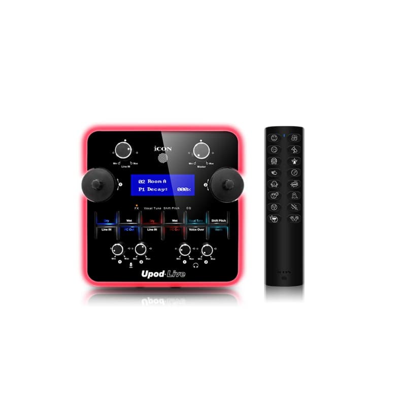 Icon Pro Audio Upod live remote control Live streaming