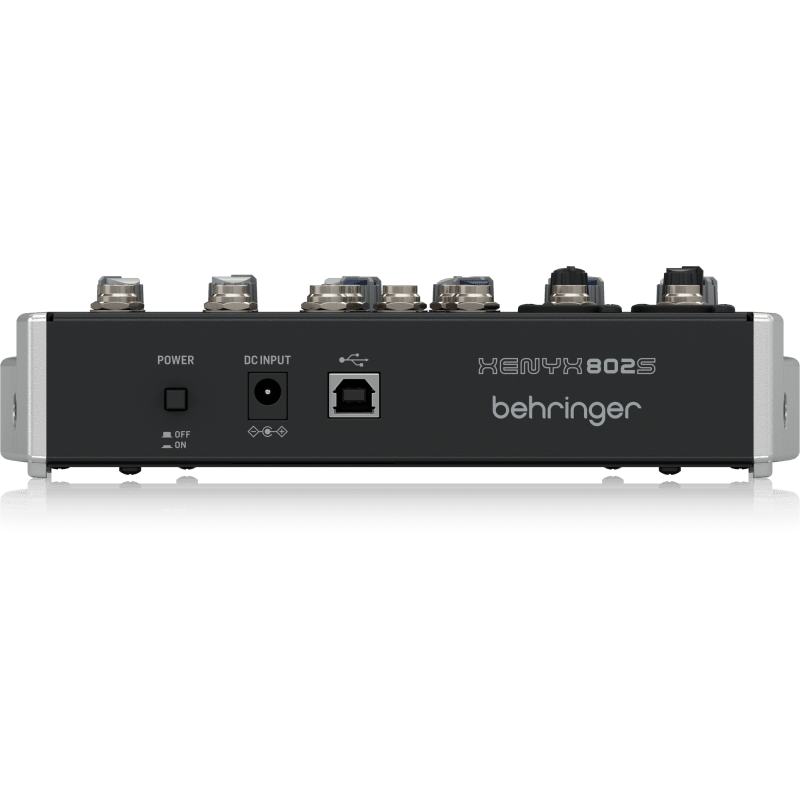 8ch アナログ・ミキサー（Behringer XENYX 802S） Behringer Xenyx 802S Mixer 8 canales con USB streaming