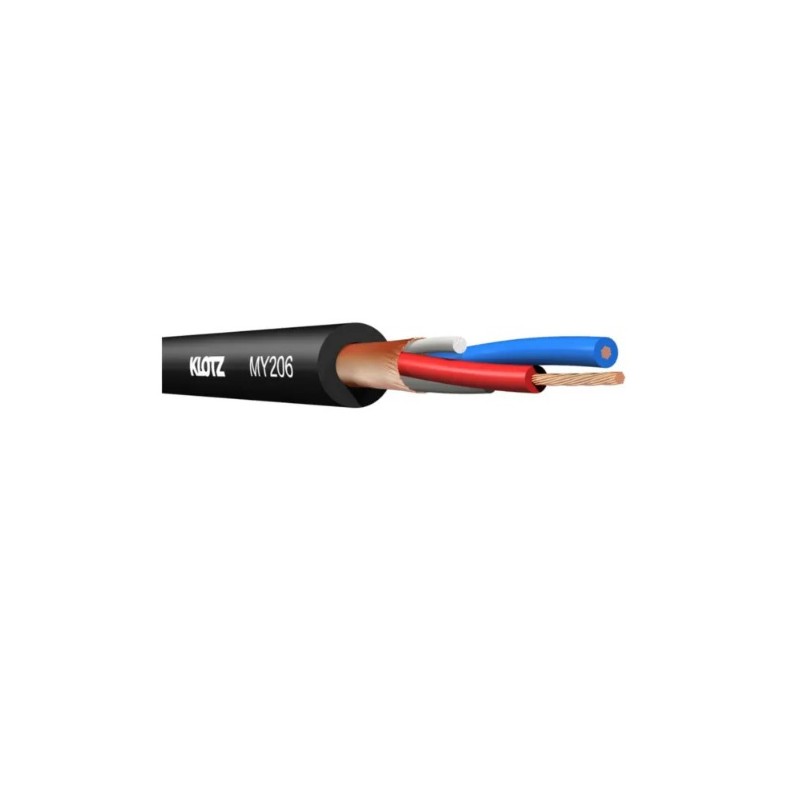 Klotz MY206SW.100 Cable microfono M1 Negro (POR METRO)