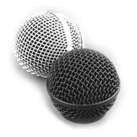 Windtech RG-58 Grilla proteccion Microfono Gris Metal