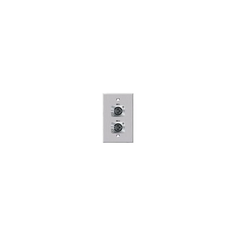 Liberty PC-1320-E-S-C Placa de conexion 2 XLR Hembra