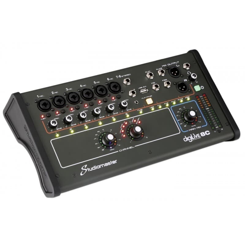 Studiomaster DIGILIVE 08C 8 canales mixer digital