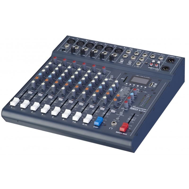 Studiomaster CLUB XS10 10 entradas con DSP & USB/SD/BT