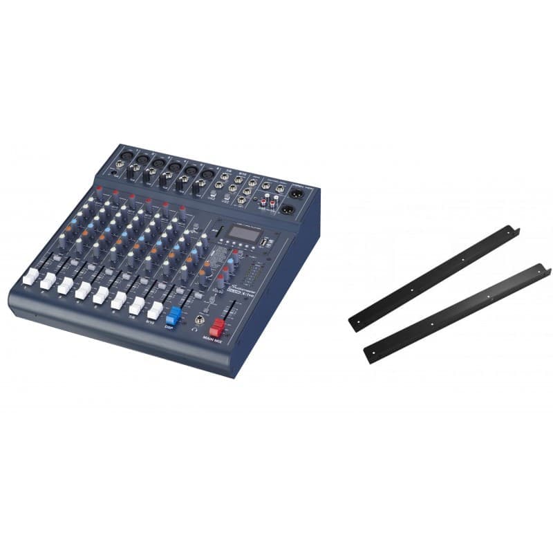 Studiomaster CLUB XS10R 10 entradas Mixer con USB/SD/BT (Rackeable)
