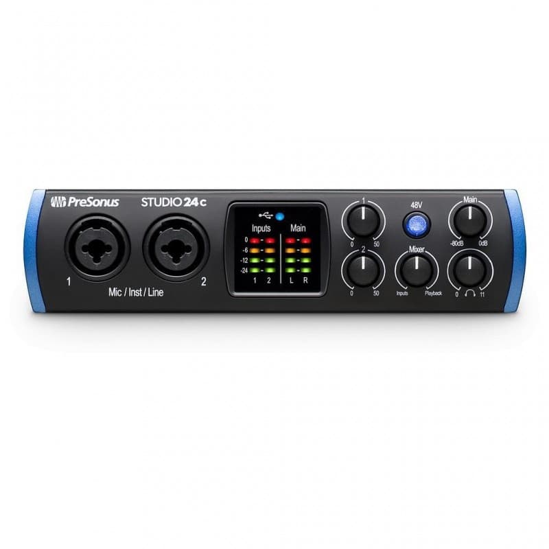 Presonus Studio 24C Interface 2X2 USB/MIDI