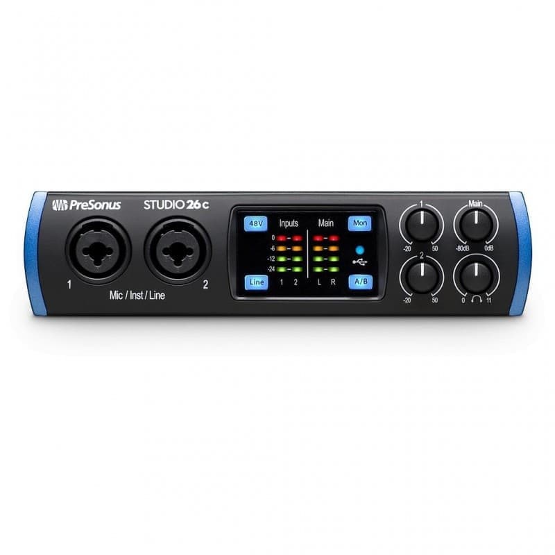 Presonus Studio 26C Interface 2X4 USB/MIDI