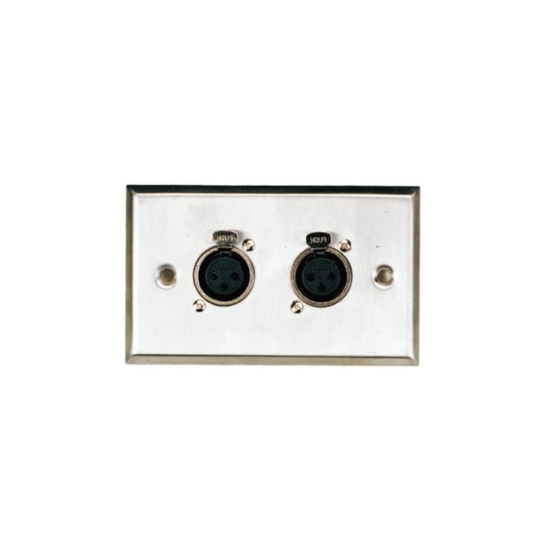 Studiomaster AJ108 - 2 x xlr F placa de conexion