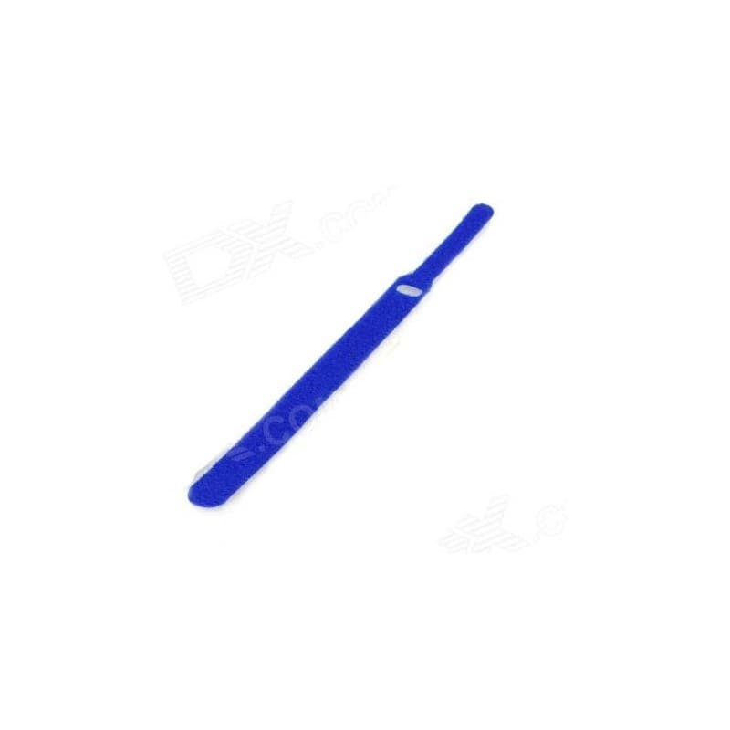 Rip-Tie Y-08-900-BU Amarra Azul 1/2x8'' velcro
