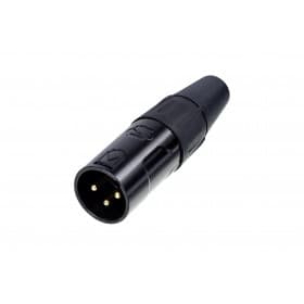 Rean RC3M-BAG XLR volante Negro Macho 3 pines