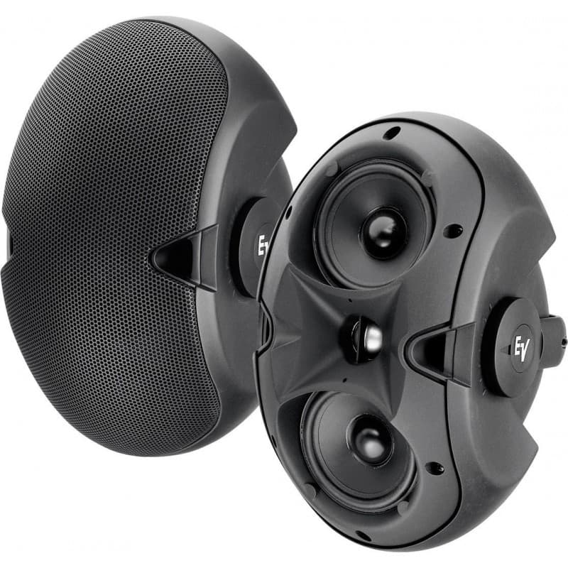 Electrovoice Evid 6.2T Parlantes para instalacion negro 8ohms/70-100V (par)