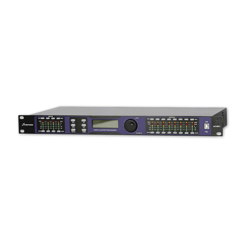 Studiomaster AC48 Procesador Digital Multizona 4x8