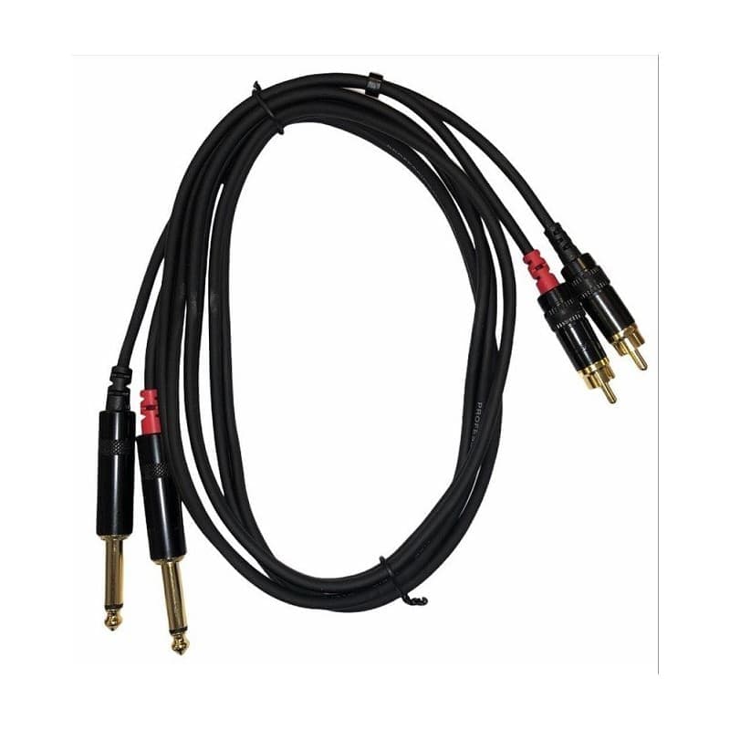 Rean Cable NRA-140-0090-015 Cable stereo RCA-Plug 1.5mt