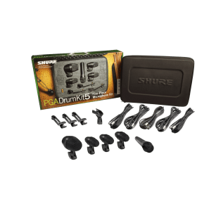 Shure PGADRUMKIT5  Set Bateria 5 microfonos