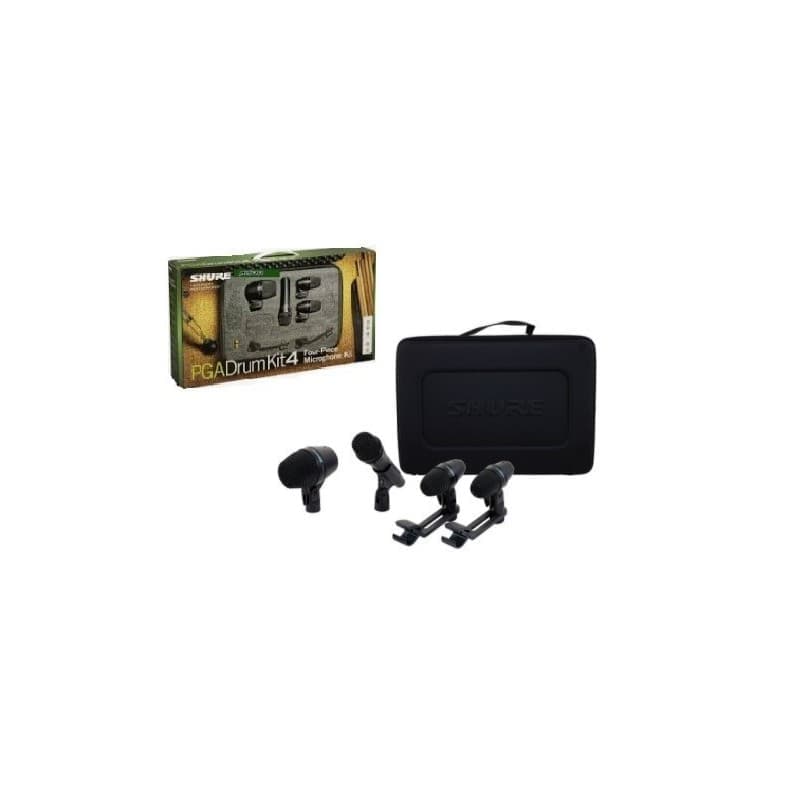 Shure PGADRUMKIT4 Set Bateria 4 microfonos
