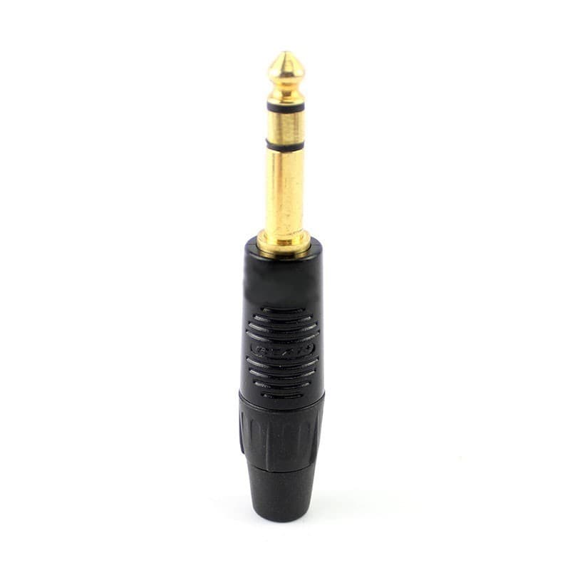 Rean RP3C-B conector plug stereo contacto oro