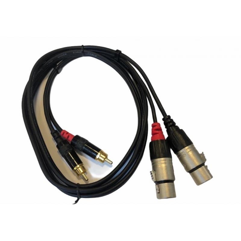 Rean Cable NRA-140-0100-015 Cable stereo xlr/F-RCA 1.5mt