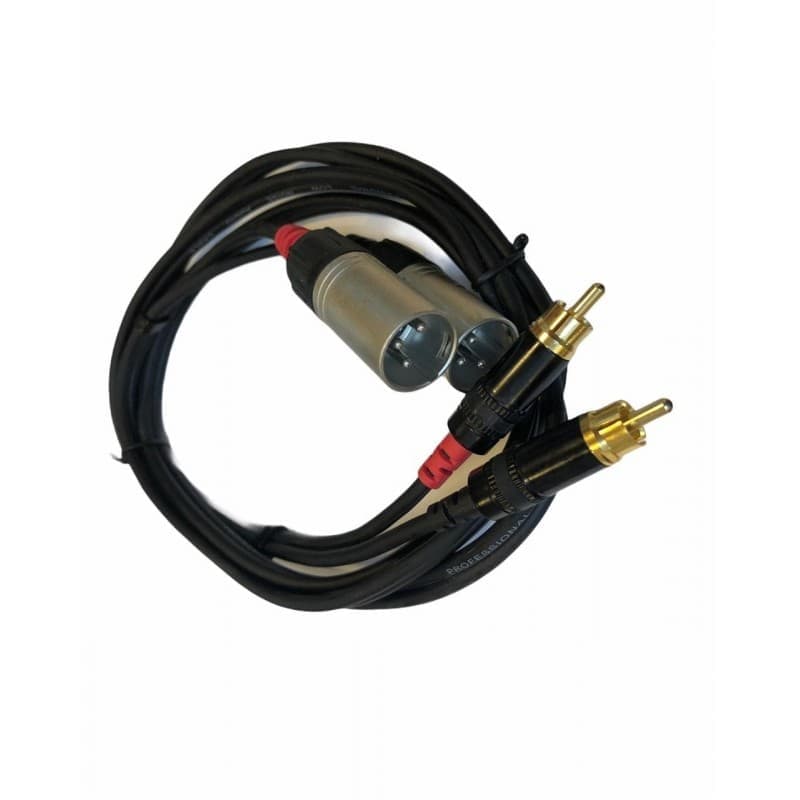 Rean Cable NRA-140-0110-015 Cable stereo xlr/M-RCA 1.5mt