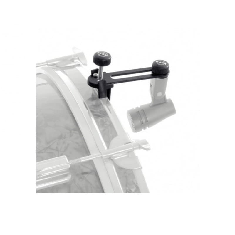 K&M 24035  Clamp /soporte largo de micrófono para Batería