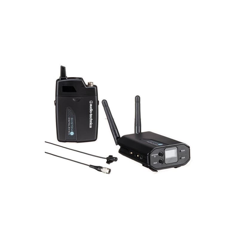 Audiotechnica ATW-1701/L Sistema Inalambrico Portatil Camara Lavalier