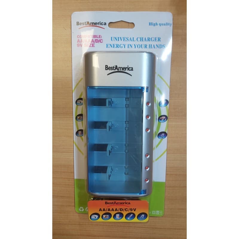 Bestamerica BA-398 Cargador Pilas Multiformato