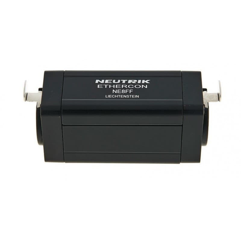 Neutrik NE8FF Copla de alimentación etherCON RJ45 para extensiones de cable