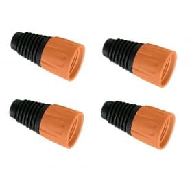 Neutrik BSX-3 Set 4 Tapa naranjo XLR