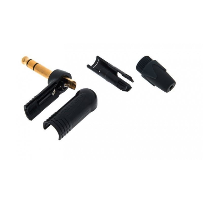 Neutrik NP3RX-B Plug Volante en ''L'' Estereo contacto oro