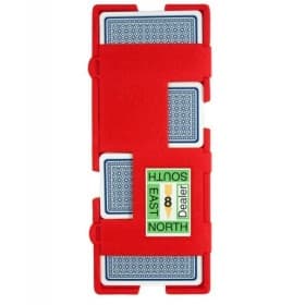 JANNERSTEN R36128 SUPER PLUS BOARDS TABLILLA BRIDGE ROJA SET 4 UNID