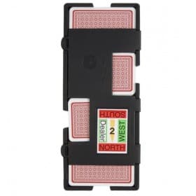 JANNERSTEN N36128 SUPER PLUS BOARDS TABLILLA BRIDGE NEGRA SET 4 UNID