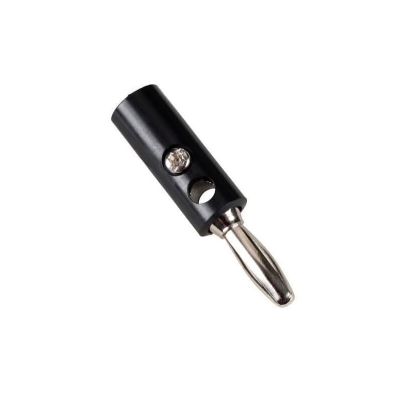 Studiomaster CG104-B Conector Banana Negro plastico (unidad)