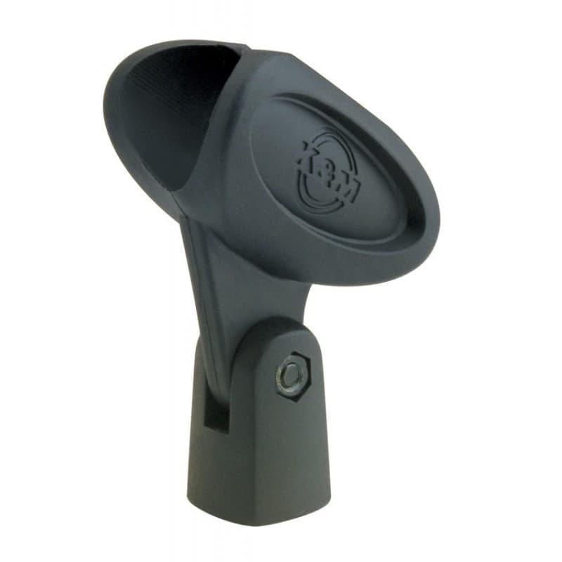 K&M 85050-000-55 Soporte de goma ajustable para Microfono (calza 22 a 28 mm)