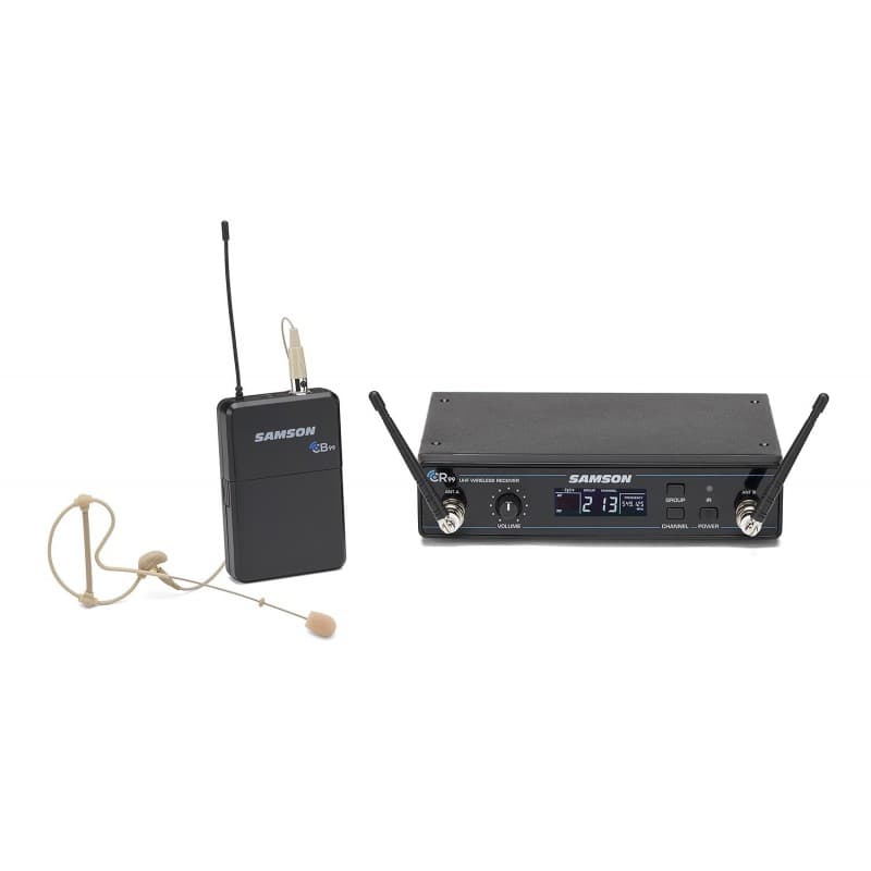 Samson Concert 99 Sistema Inalambrico UHF comn Microfono Headworn