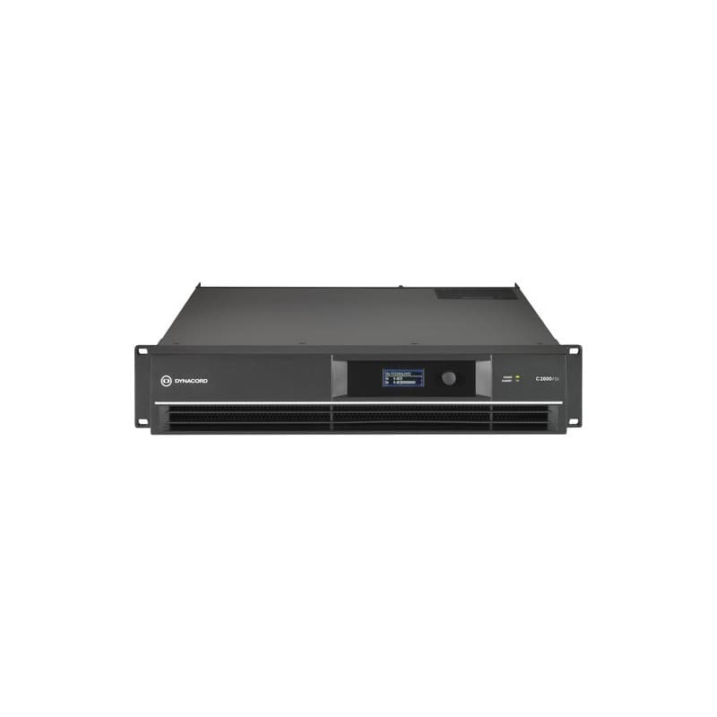 Dynacord C2800 FDi amplificador para instalaciones 2X1400w