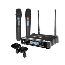 SKP UHF 600 Pro Sistema Inalambrico Vocal doble