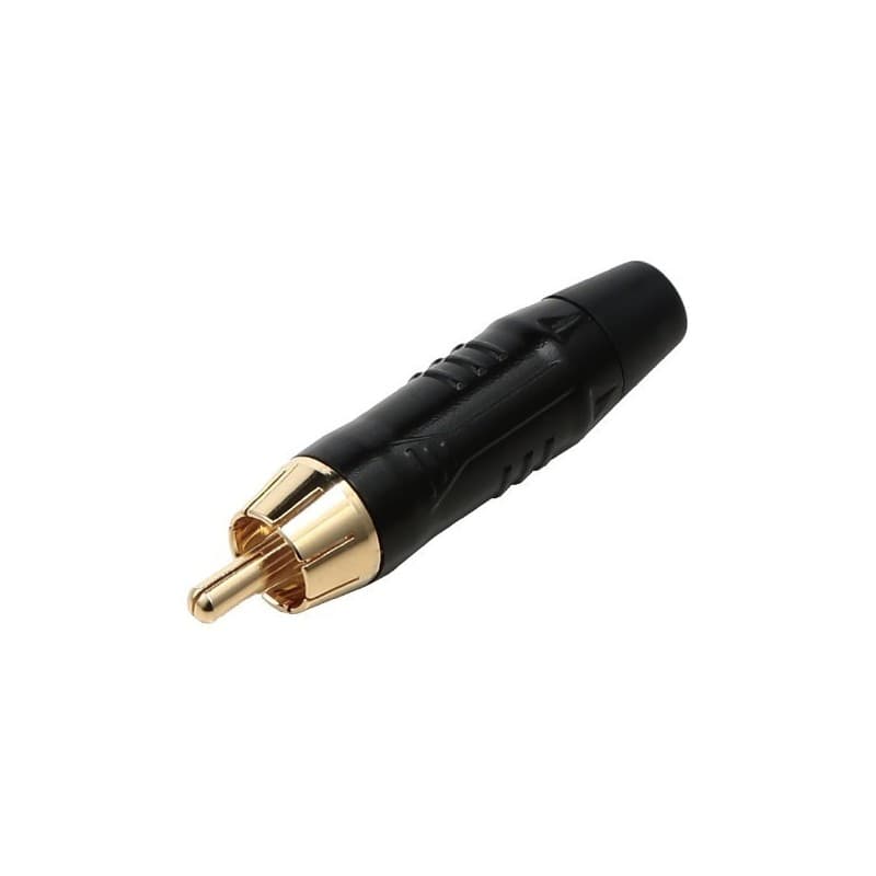 Studiomaster CRM006BB Conector RCA Macho Negro/Negro