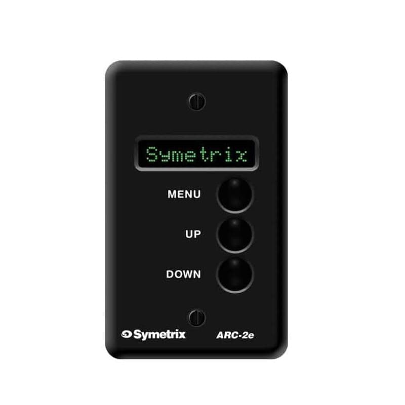 Symetrix ARC-2e Control remoto negro programable