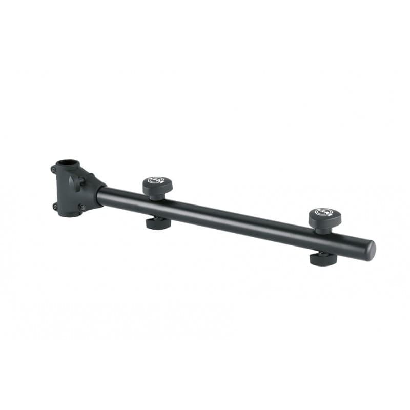 K&M 24637 Barra Crossbar lateral negra (Hecho en Alemania)
