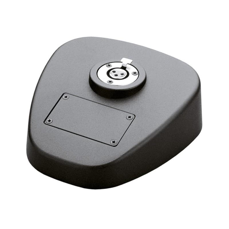 K&M 29390 Base para microfono gooseneck s/switch (Hecho en Alemania)