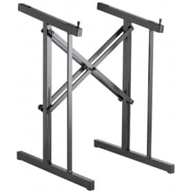 K&M 42040 Atril para consola ancho ajustable (Hecho en Alemania)