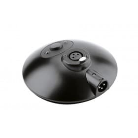 K&M 29377 Base c/switch cuello de ganso Push to Talk (Hecho en Alemania)