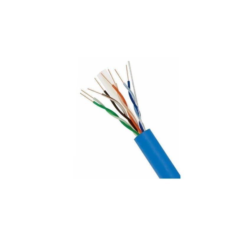 NHTD CABLE RED UTP CAT6 4P 23AWG INT AZUL