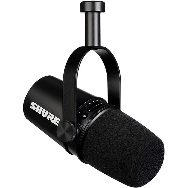 Shure MV7+- K Microfono Dinamico USB/XLR Podcasting Negro