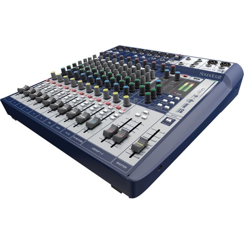 Soundcraft Signature 12 Mixer analogo con Interface USB
