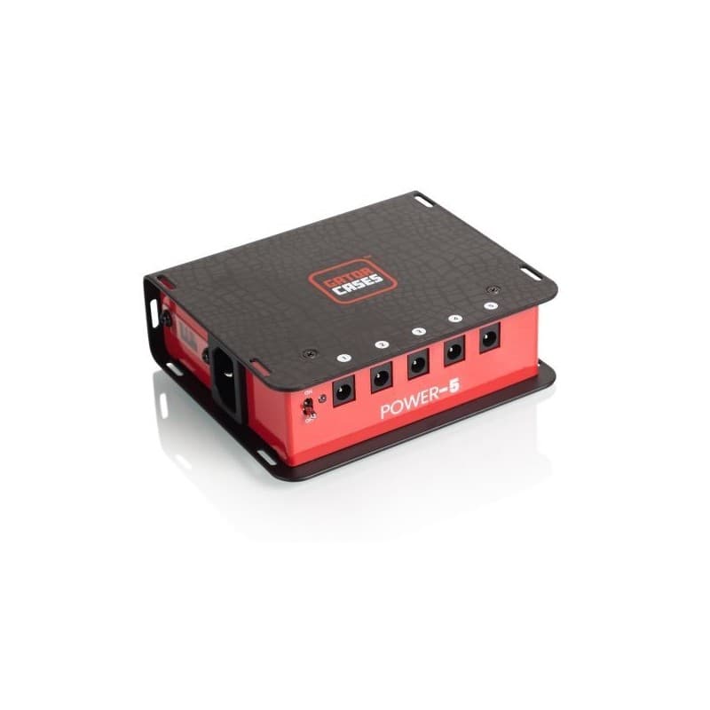 Gator GTR-PWR-5 Fuente de alimentación para pedalera con 5 salidas aisladas