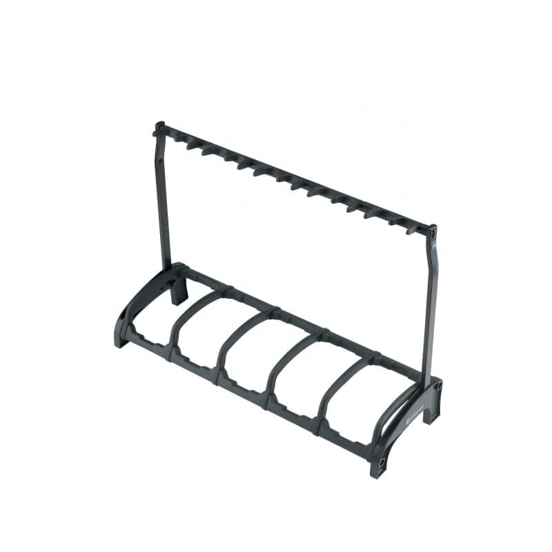 K&M 17515-016-55 Atril para 5 guitarras/bajo "Guardian 5"