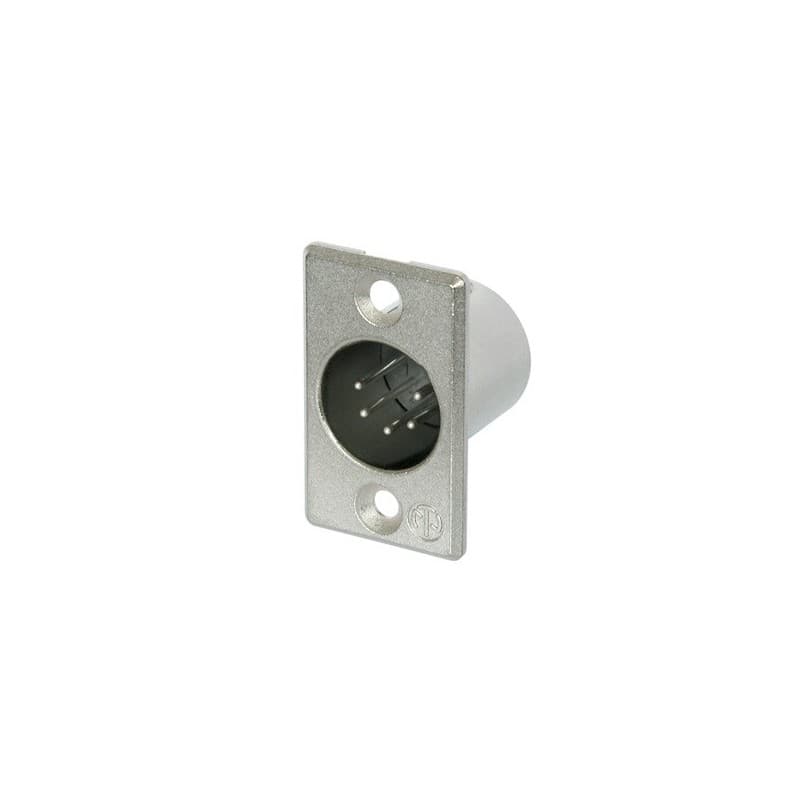 Neutrik NC5MP XLR macho panel rectangular 5 pines
