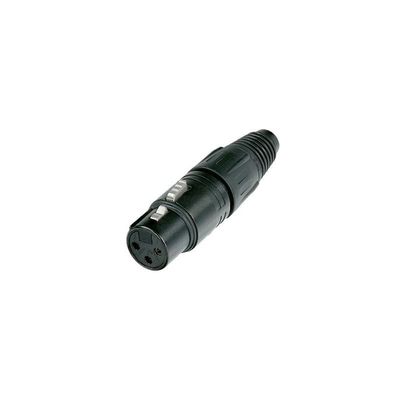 Neutrik NC3FX-B XLR Hembra volante contacto de oro (producto descontinuado)