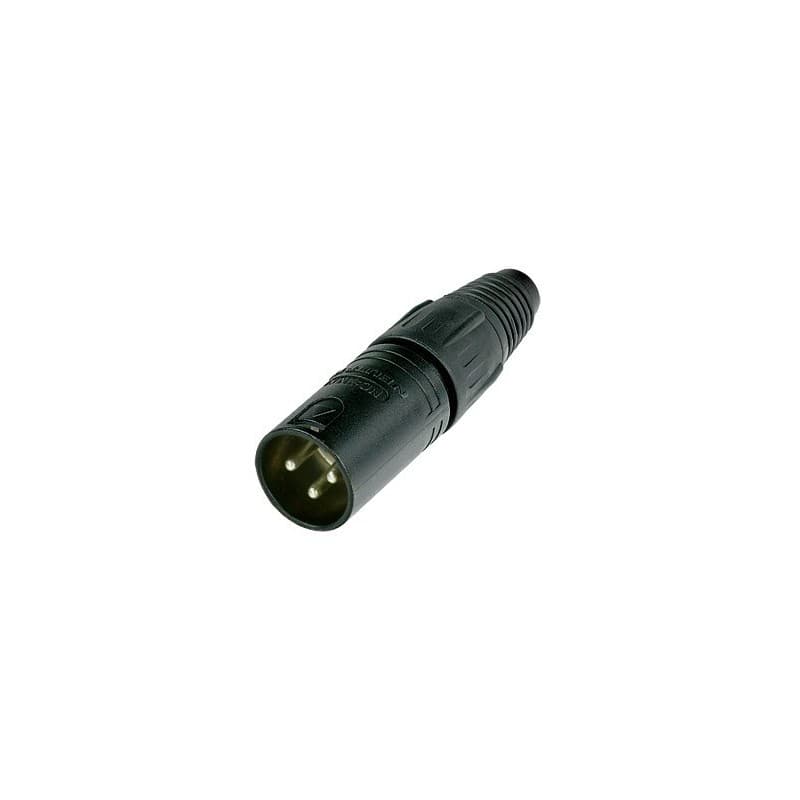 Neutrik NC3MX-B XLR macho volante contactos oro